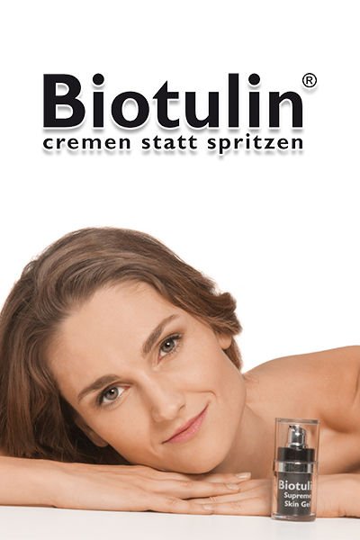 Biotulin Anti-Aging Hautpflege reduziert Falten