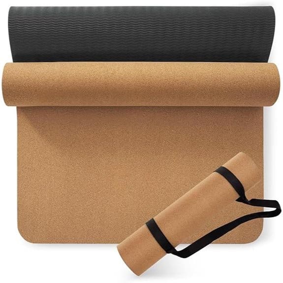 15 Beste Yogamatten für Hot Yoga, die nicht rutschen, wenn du sie benutzt benutzt, beste, die, empfehlungen, für, hot, Hot Yoga, nicht, produkt, rutschen,, rutschfest, sie, wenn, yoga, Yogamatten 12 Umineux Kork Yogamatte