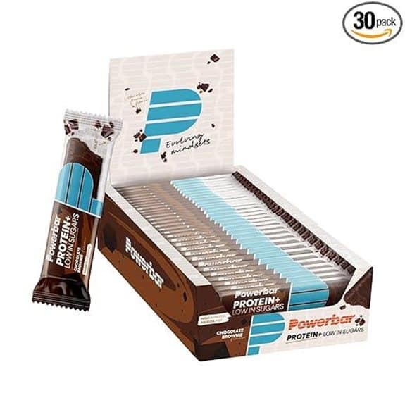 15 beste Proteinriegel, die tatsächlich wie eine echte Leckerei schmecken beste, die, echte, eine, empfehlungen, Fitness snacks, gesunde Ernährung, leckerei, produkt, Proteinriegel, schmecken, tatsächlich, wie, yoga 6 PowerBar Protein Plus Riegel Schokoladenbrownie (30er-Pack)