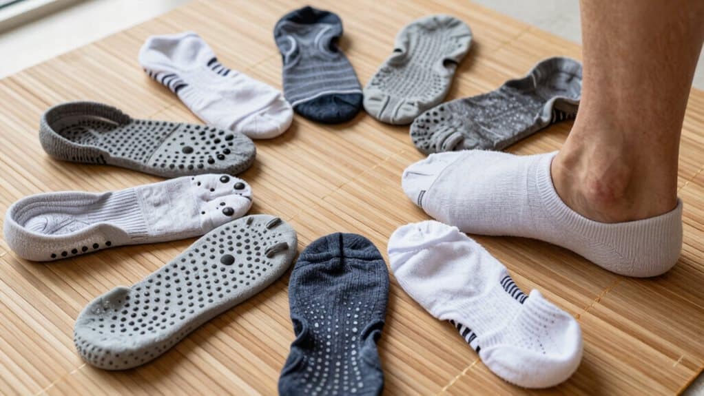 10 beste Yoga-Socken, die dich bei jeder Pose erden Atmungsaktive Designs, bei, beste, dich, die, empfehlungen, erden, Grip-Technologie, jeder, pose, produkt, yoga, Yoga-Socken 21 die richtigen Yoga-Socken wählen