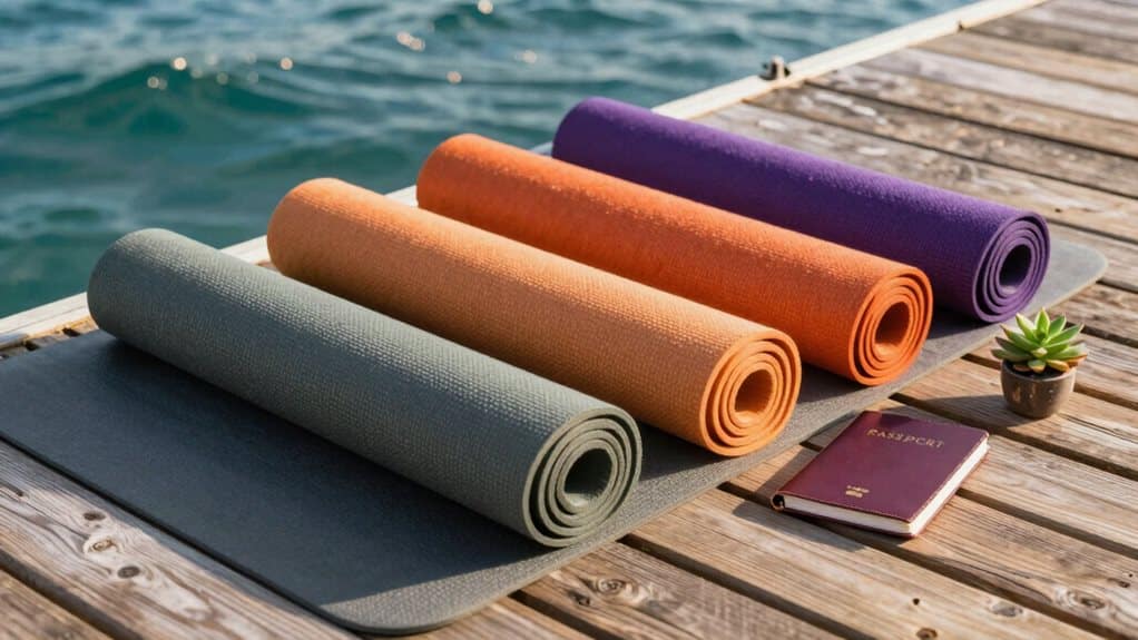 7 beste Reise-Yogamatten, die sich klein zusammenrollen lassen, aber große Leistung bringen Yoga Produkt Empfehlungen 6 kompakte Yogamatten Leistung