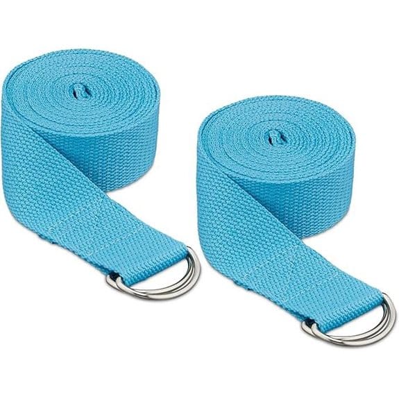 6 beste Yogagurt-Sets, die jede Praxis komfortabler machen beste, die, empfehlungen, Flexibilität, jede, komfortabler, machen, praxis, produkt, yoga, Yoga-Praxis, Yogagurt, yogagurt-sets, 4 Relaxdays Yoga-Gurt Set aus 2 Baumwolle