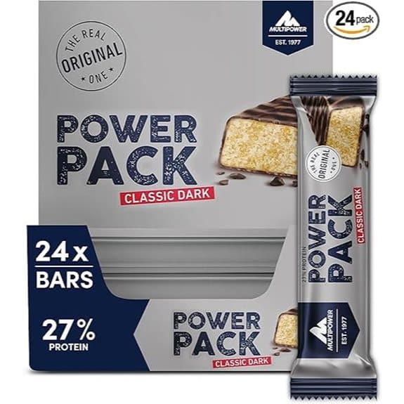 15 beste Proteinriegel, die tatsächlich wie eine echte Leckerei schmecken beste, die, echte, eine, empfehlungen, Fitness snacks, gesunde Ernährung, leckerei, produkt, Proteinriegel, schmecken, tatsächlich, wie, yoga 12 Multipower Classic Dark Protein Bar (24er-Pack)