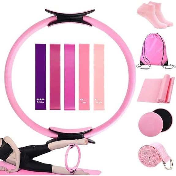 15 beste Yoga-Anfängerset perfekt für deinen ersten Flow Anfänger Yoga, beste, deinen, empfehlungen, ersten, flow, für, perfekt, produkt, yoga, Yoga Sets, Yoga Zubehör, yoga-anfängerset 12 12er-Pilates-Set für das Heimtraining