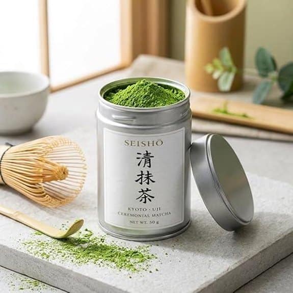 10 Beste Matcha-Pulver-Auswahlen, die Baristas tatsächlich täglich verwenden Barista, baristas, beste, die, empfehlungen, Matcha, matcha-pulver-auswahlen,, produkt, Pulver, täglich, tatsächlich, verwenden, yoga 5 Matcha Society Zeremonieller Matcha-Pulver aus Japan