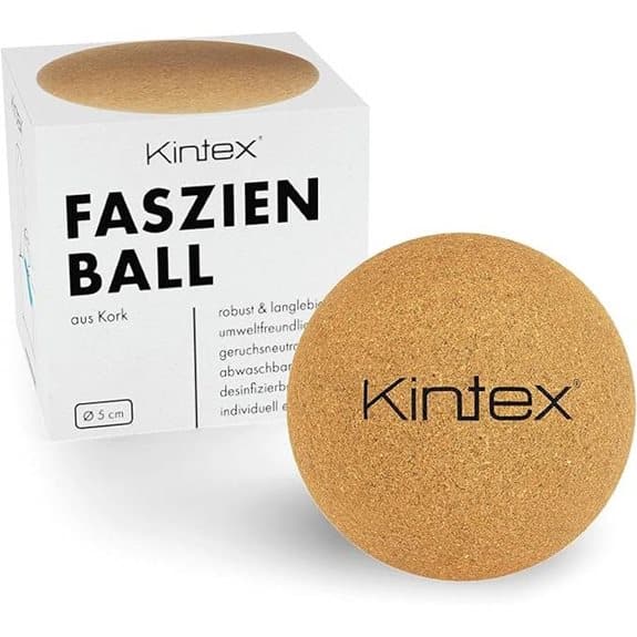 15 beste Massagebälle, die Knoten wie durch Zauber zum Schmelzen bringen beste, bringen, die, durch, empfehlungen, Entspannungstechniken, knoten, Massagebälle, massagebälle,, produkt, schmelzen, Verspannungen, wie, yoga, zauber, zum 11 Kintex Kork Faszienball zur Selbstmassage
