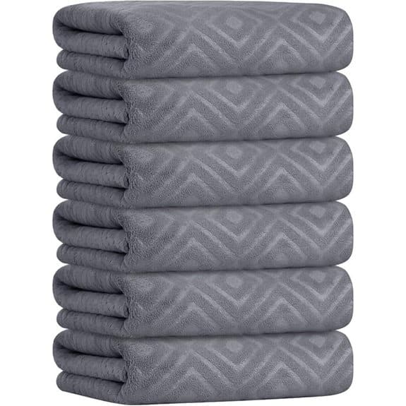 10 beste Yoga-Handtücher, die während intensiver Flows wirklich an Ort und Stelle bleiben beste, bleiben, die, empfehlungen, flows, Grifftechnologie, Hot Yoga, intensiver, ort, produkt, stelle, und, während, wirklich, yoga, yoga-handtücher, 1 JML Mikrofaser Badetücher Set (6 Stück)