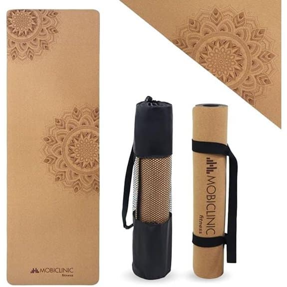 5 beste Yogamatten für Anfänger, die bereit sind, mit ihrer Praxis zu beginnen anfänger, beginnen, bereit, beste, die, empfehlungen, für, ihrer, mit, praxis, produkt, sind, yoga, Yoga-Praxis, Yogamatte, Yogamatten 5 Mobiclinic Yogamatte aus Naturkork mit Tragetasche