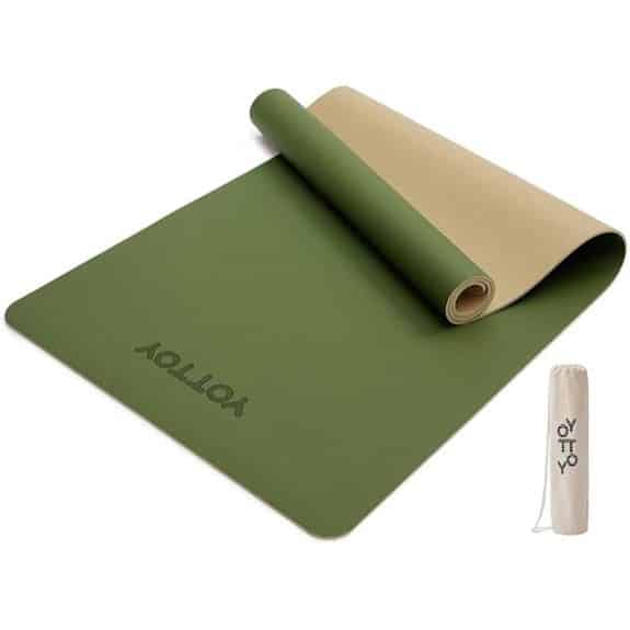 15 Beste Yogamatten für Hot Yoga, die nicht rutschen, wenn du sie benutzt benutzt, beste, die, empfehlungen, für, hot, Hot Yoga, nicht, produkt, rutschen,, rutschfest, sie, wenn, yoga, Yogamatten 2 YOTTOY rutschfeste Yogamatte aus Naturkautschuk mit Tragegurt