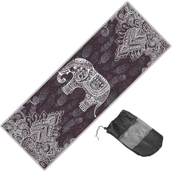 10 beste Yoga-Handtücher, die während intensiver Flows wirklich an Ort und Stelle bleiben beste, bleiben, die, empfehlungen, flows, Grifftechnologie, Hot Yoga, intensiver, ort, produkt, stelle, und, während, wirklich, yoga, yoga-handtücher, 2 Rutschfestes Yoga-Handtuch mit Tragetasche