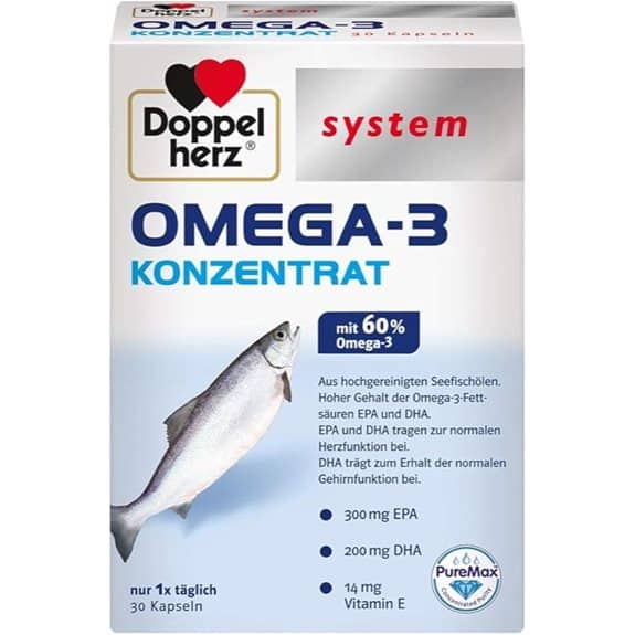 10 beste Omega-3-Kapseln, die Sie Ihrer täglichen Routine hinzufügen sollten beste, die, empfehlungen, Gesundheit, hinzufügen, ihrer, Nahrungsergänzung, Omega-3-Kapseln, produkt, routine, sie, sollten, täglichen, yoga 1 Doppelherz Omega-3 Konzentrat (EPA & DHA - 30 Kapseln)