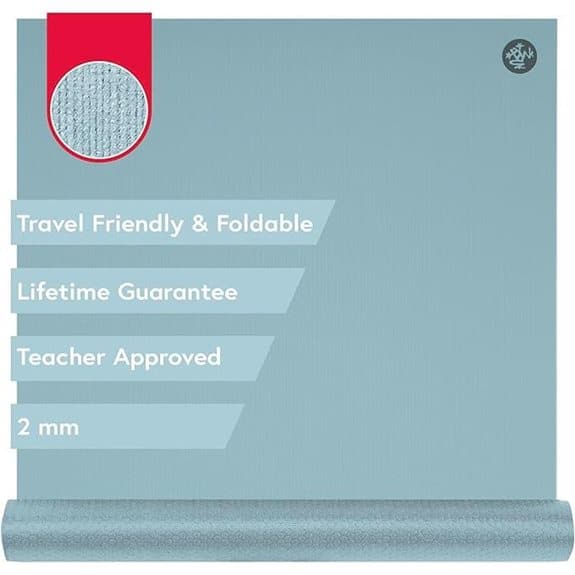 7 beste Reise-Yogamatten, die sich klein zusammenrollen lassen, aber große Leistung bringen aber, beste, bringen, die, empfehlungen, große, klein, lassen, leistung, produkt, Reise-Yoga, reise-yogamatten,, sich, Tragbarkeit, yoga, Yogamatten, zusammenrollen 6 Manduka PRO Travel Yogamatte