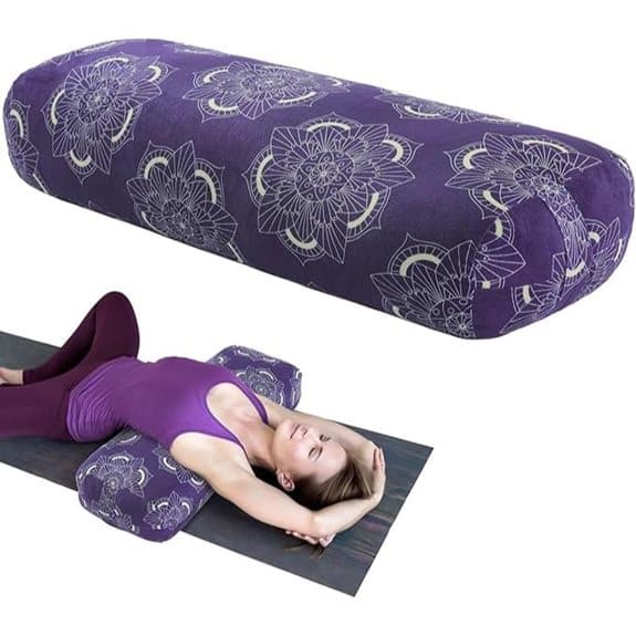 10 beste Yoga-Bolster, die deine Praxis für immer verändern werden beste, deine, die, empfehlungen, für, immer, Komfort, praxis, produkt, Unterstützung, verändern, werden, yoga, Yoga-Bolster 2 MABOZOO Rechteckige Yoga Nackenstütze mit Griff
