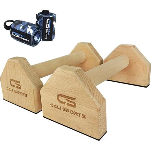 CALI SPORTS Holz-Paralletten für Calisthenics und Yoga